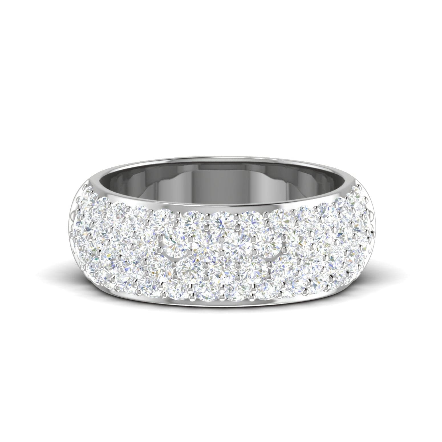 Designer Platinum Ring for Women JL PT LC876